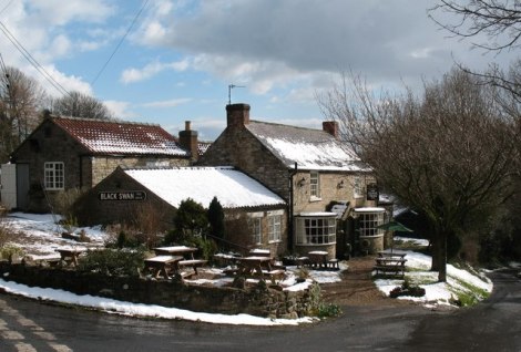 The Black Swan in Oldstead.    © Copyright Gordon Hatton and   licensed for reuse under this Creative Commons Licence.