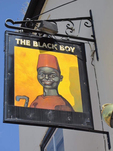 The Black Boy in Retford (Nottinghamshire).    © Copyright Ian S and   licensed for reuse under this Creative Commons Licence.